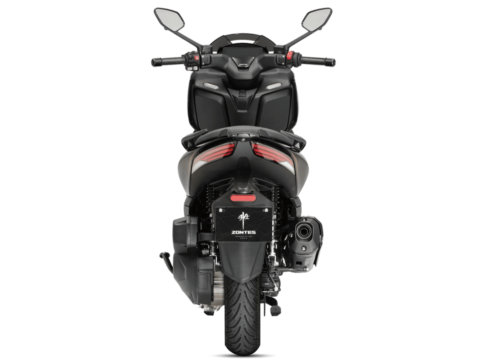 Максискутер ZONTES ZT368-D 2026 Black